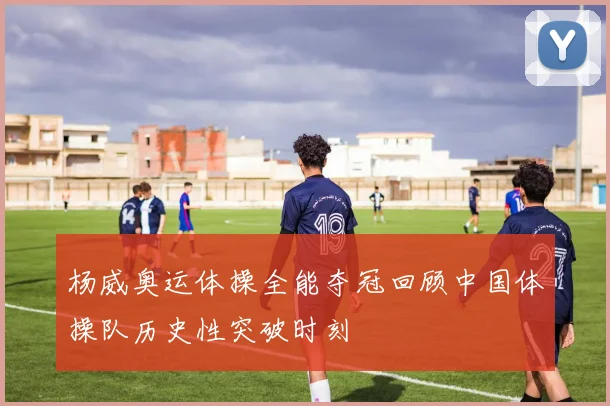 杨威奥运体操全能夺冠回顾中国体操队历史性突破时刻